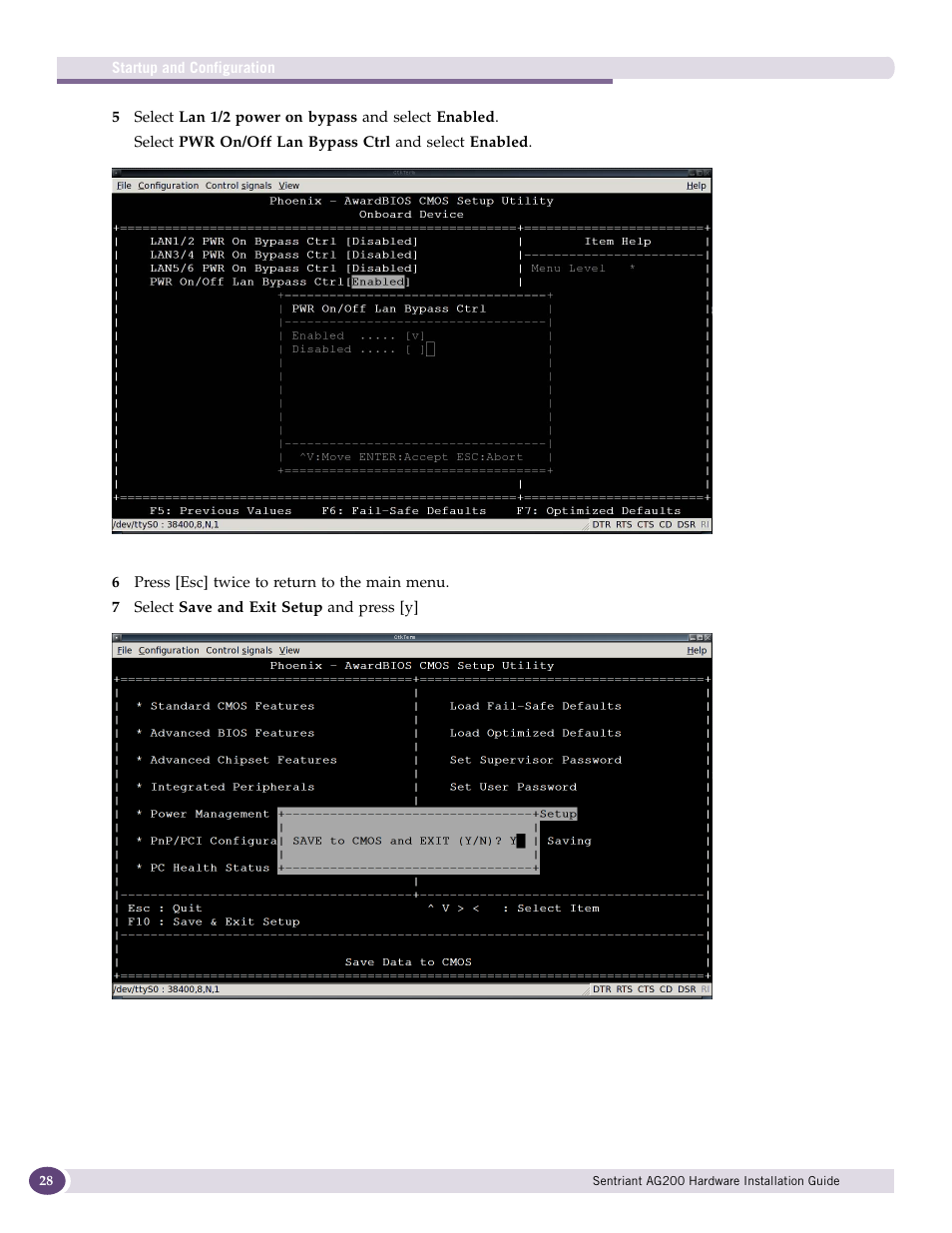 Extreme Networks Sentriant AG200 User Manual | Page 28 / 40