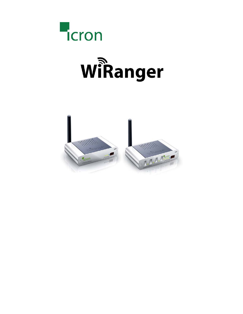 Extreme Networks Icron WiRanger User Manual | 28 pages