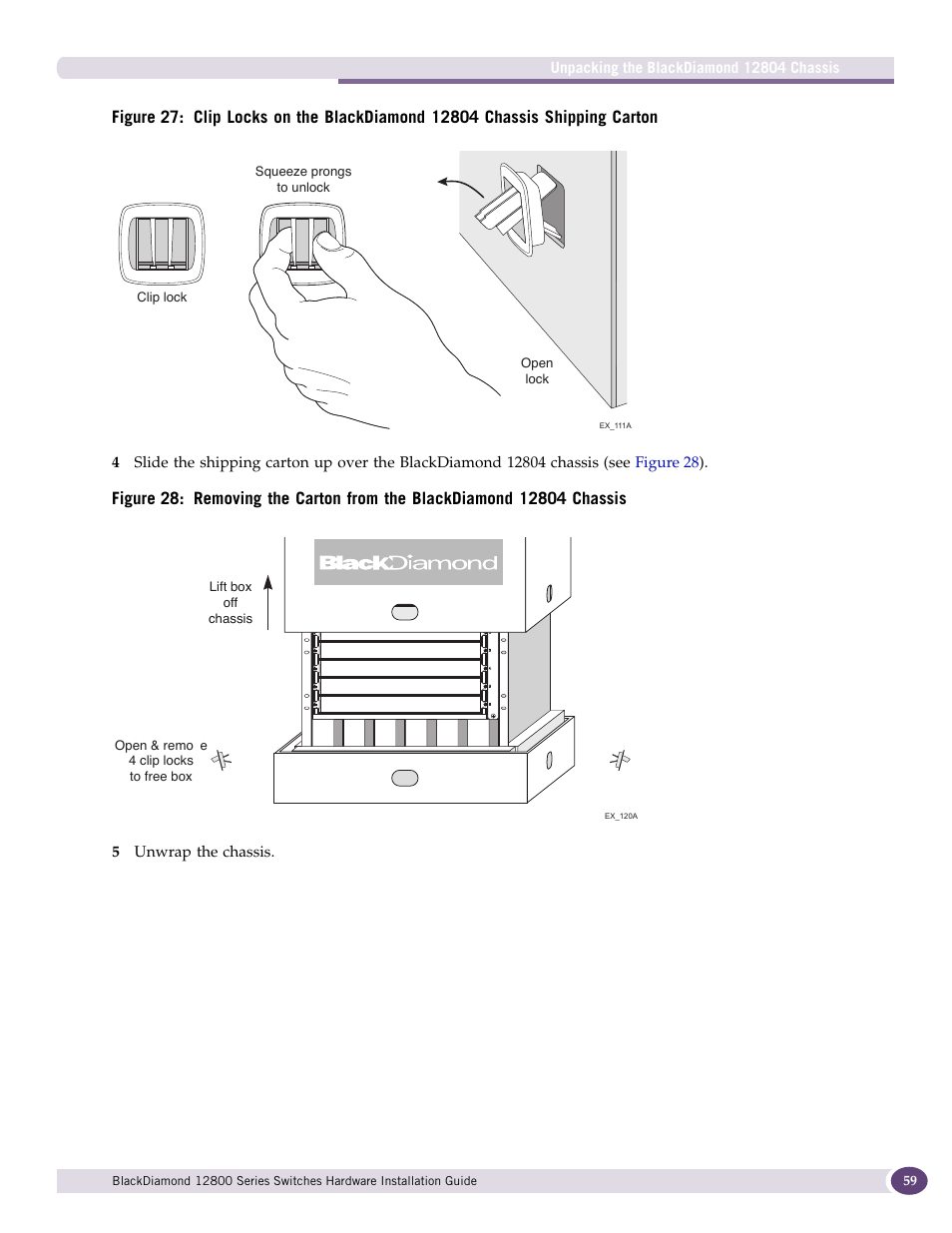 Extreme Networks BlackDiamond 12804 User Manual | Page 59 / 160