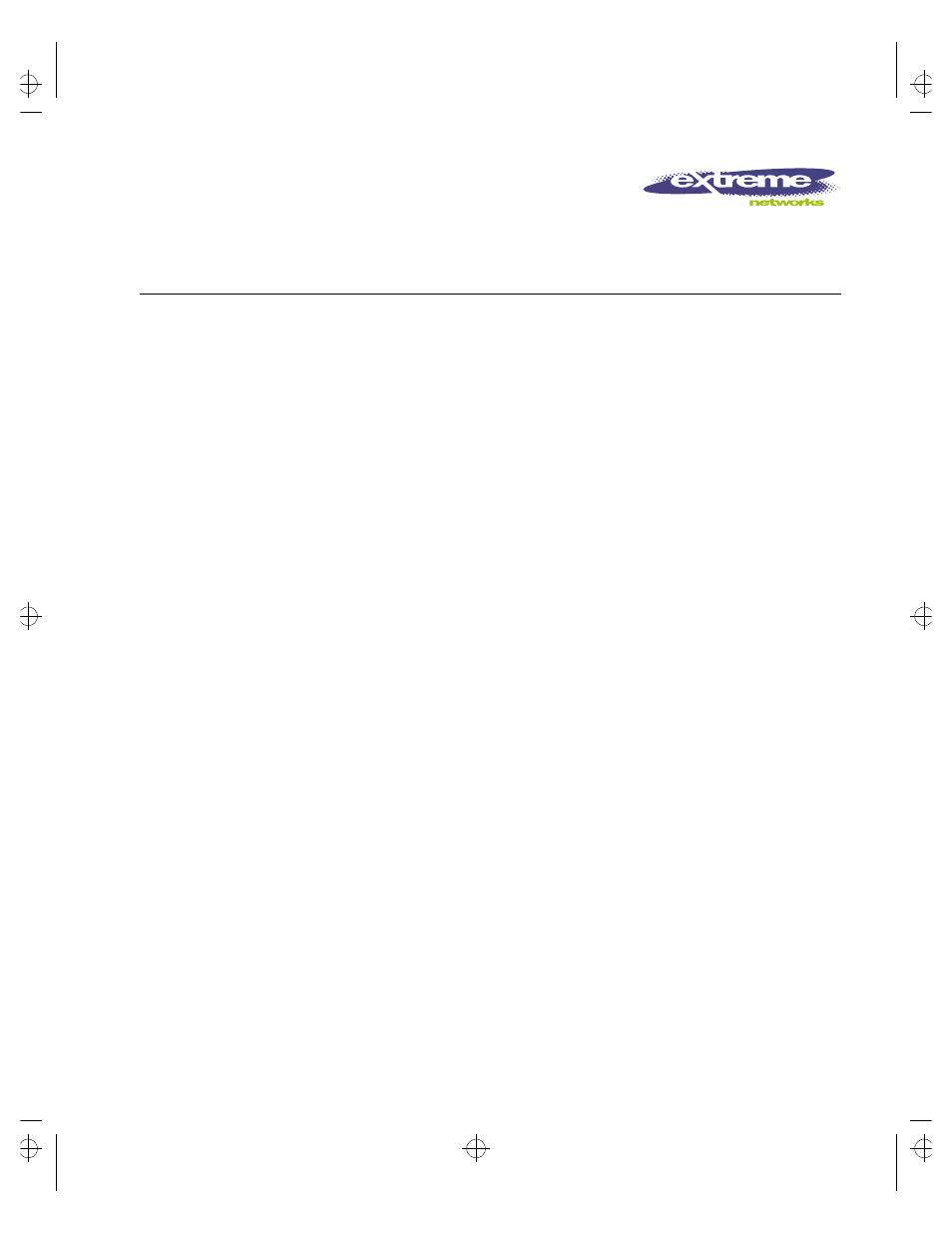 Extreme Networks Summit1 User Manual | 227 pages