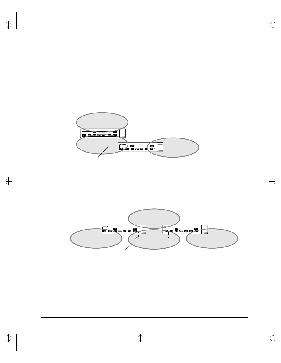 Virtual links, Area 0, Area 2 area 1 | Area 0 area 2 area 1 area 3 | Extreme Networks Summit1 User Manual | Page 155 / 227