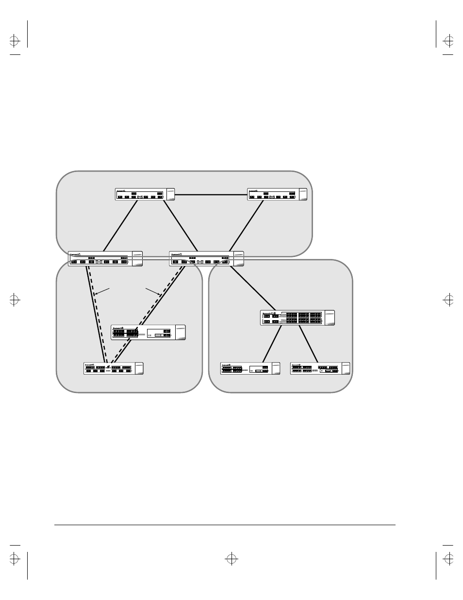 Configuration example, Onfiguration, Xample | Area 0, Area 5 area 6 (stub) | Extreme Networks Summit1 User Manual | Page 174 / 227