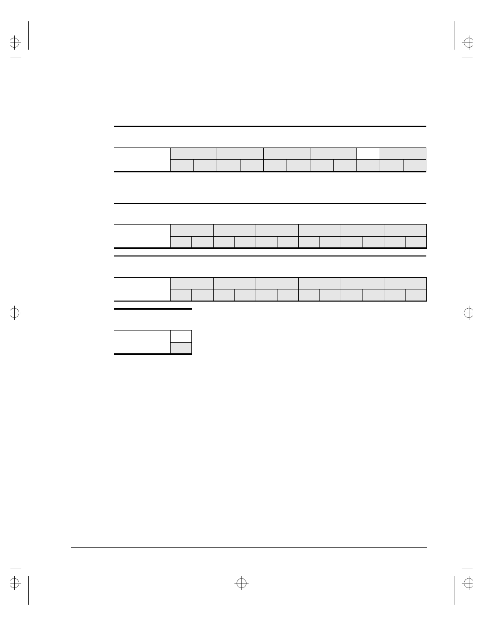 Table 4-6 to, Table 4-5, Table 4-6 | Extreme Networks Summit1 User Manual | Page 79 / 227