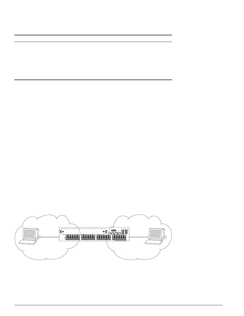 Access control list examples, Using the permit-established keyword | Extreme Networks Summit 300-48 User Manual | Page 116 / 198