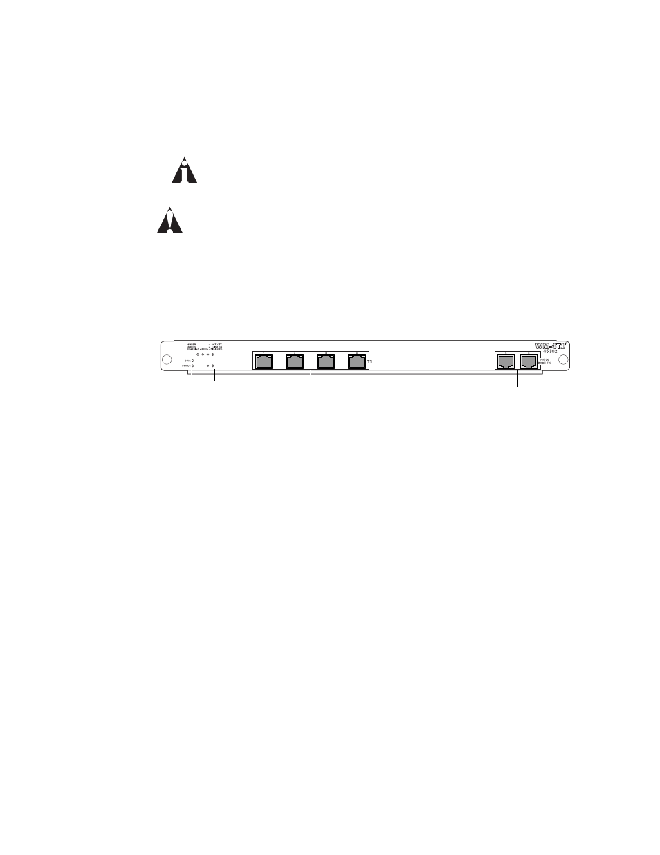 Ports and connectors, Wm-4t1i module leds, Ports and connectors o | Wm-4t1i module leds o | Extreme Networks WM-4T1i User Manual | Page 11 / 38