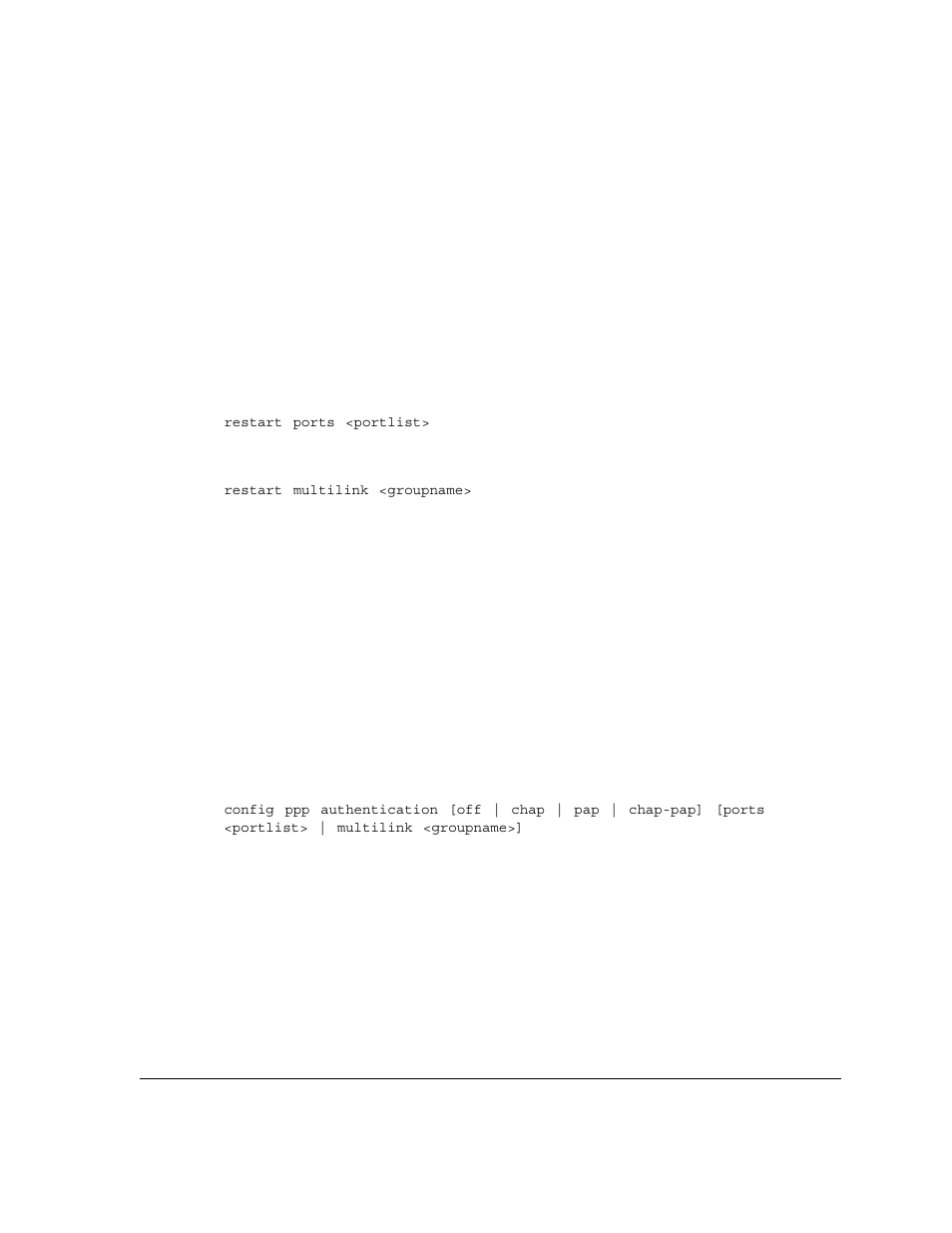 Configuring a ppp/mlppp link, Authentication, Ppp link username | Extreme Networks WM-4T1i User Manual | Page 29 / 38