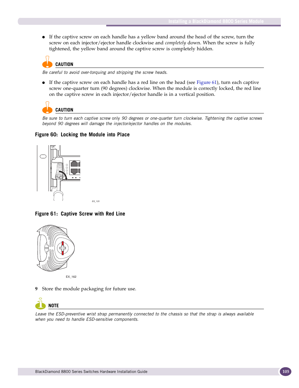 G ways, Figure 60 | Extreme Networks BlackDiamond 8800 Series User Manual | Page 105 / 180