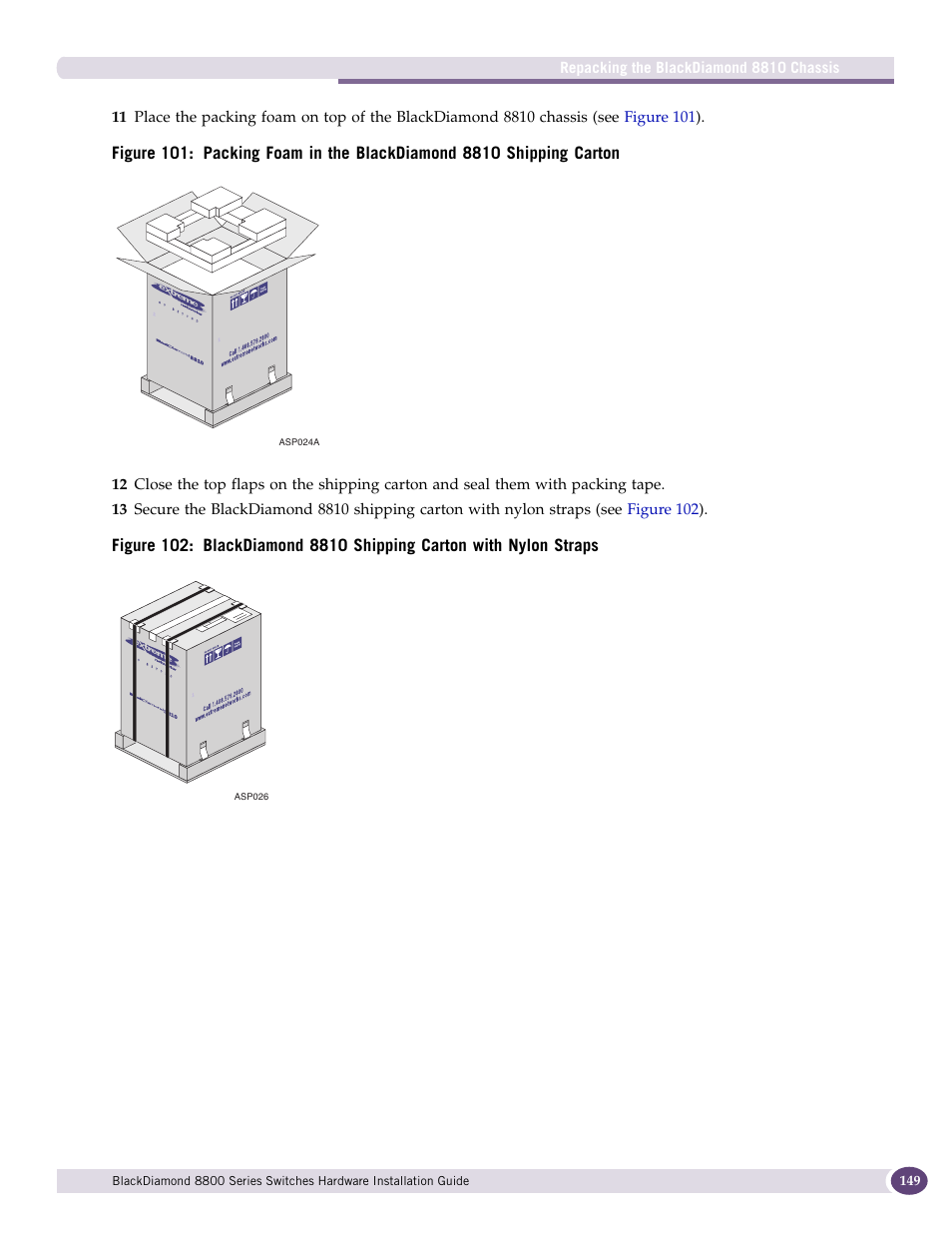 Extreme Networks BlackDiamond 8800 Series User Manual | Page 149 / 180