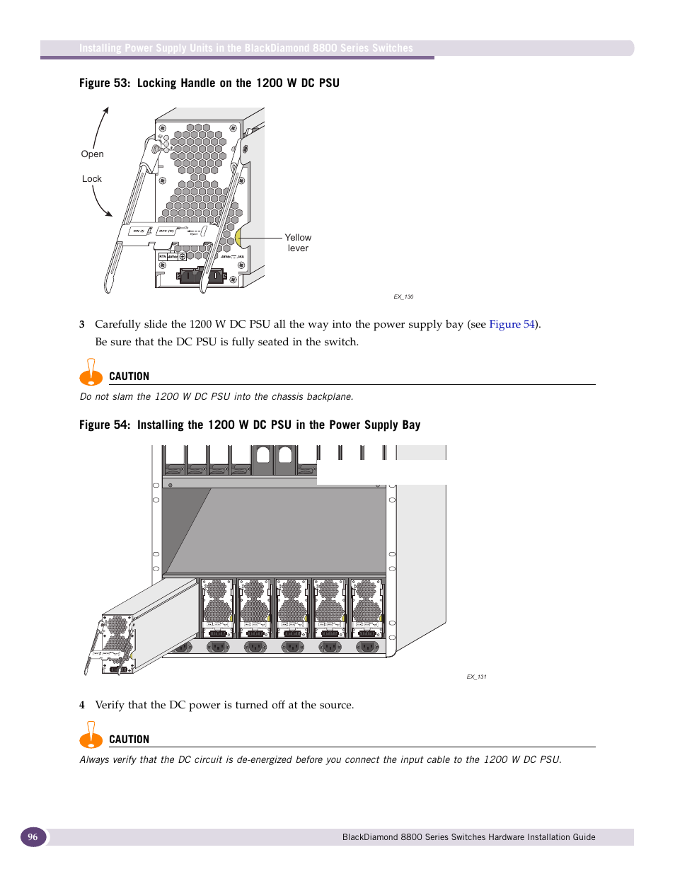 Figure 53 | Extreme Networks BlackDiamond 8800 Series User Manual | Page 96 / 180
