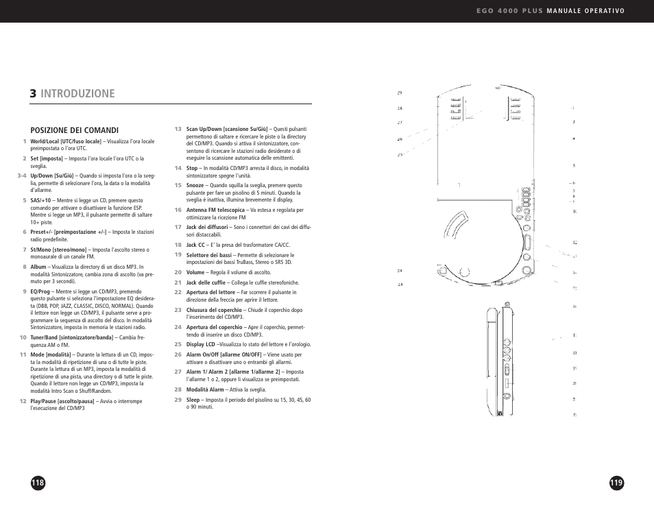 3introduzione | Ego Technology 4000 Plus User Manual | Page 60 / 71