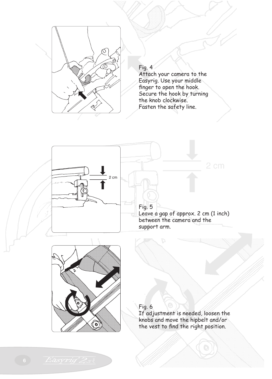 Easyrig Camcorder Tripod User Manual | Page 6 / 12