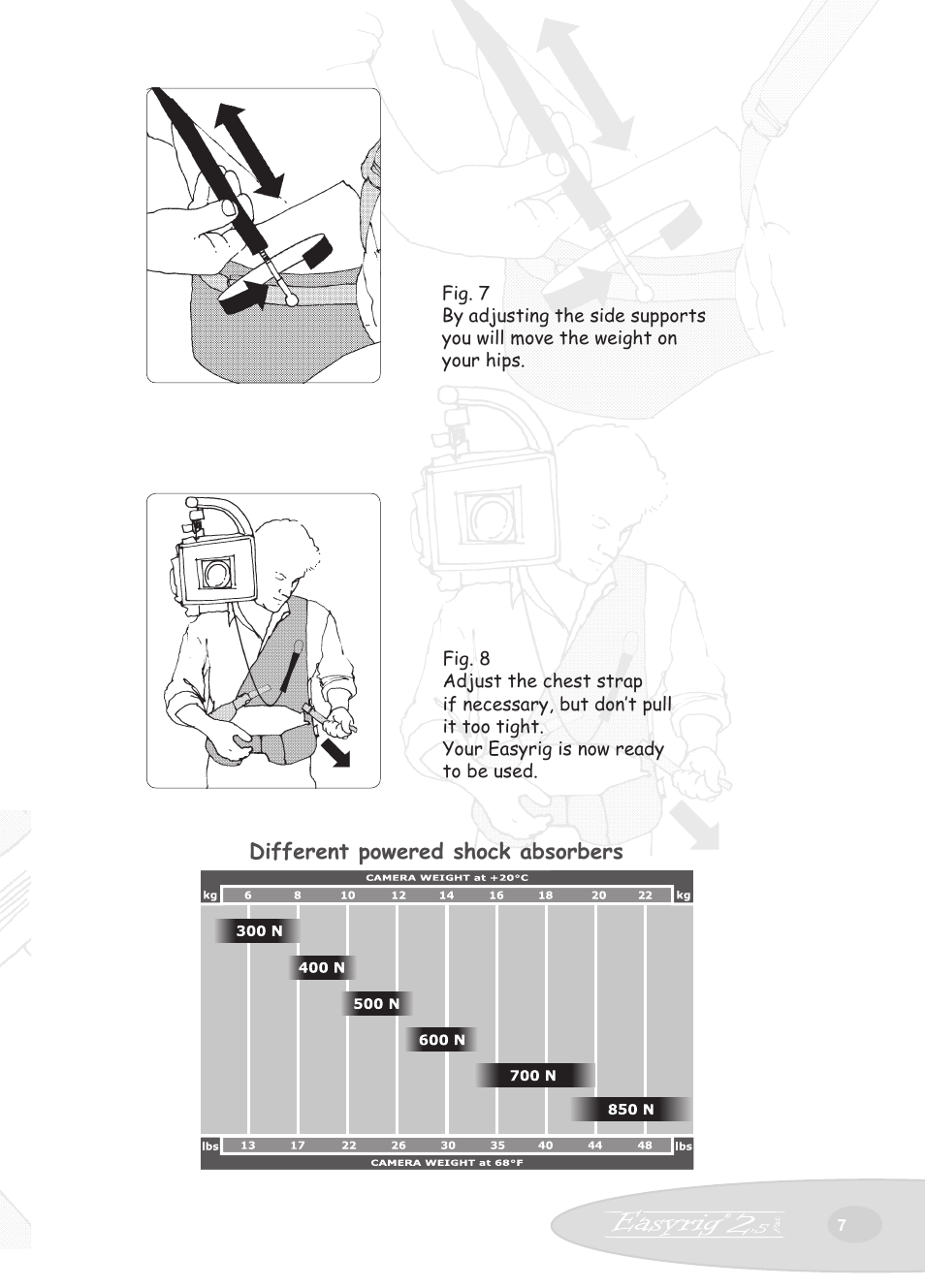Easyrig Camcorder Tripod User Manual | Page 7 / 12