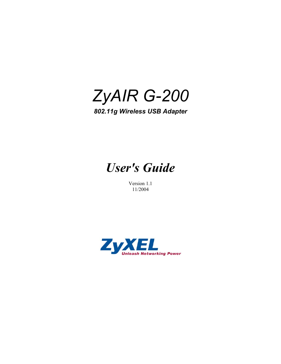 Equinox Systems ZyAIR G-200 User Manual | 52 pages