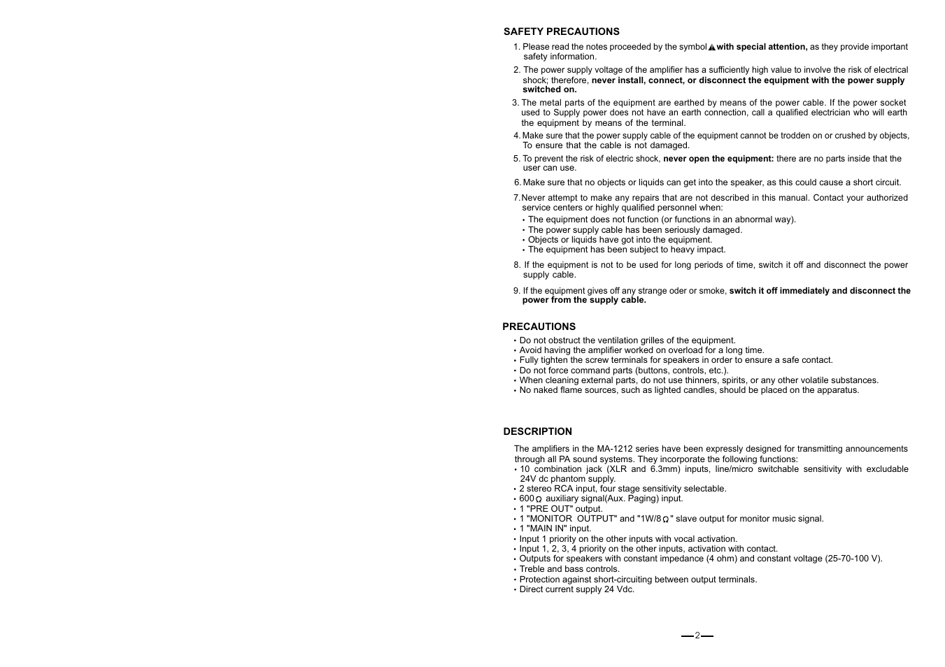 EV Rider MA-1212 User Manual | Page 3 / 8