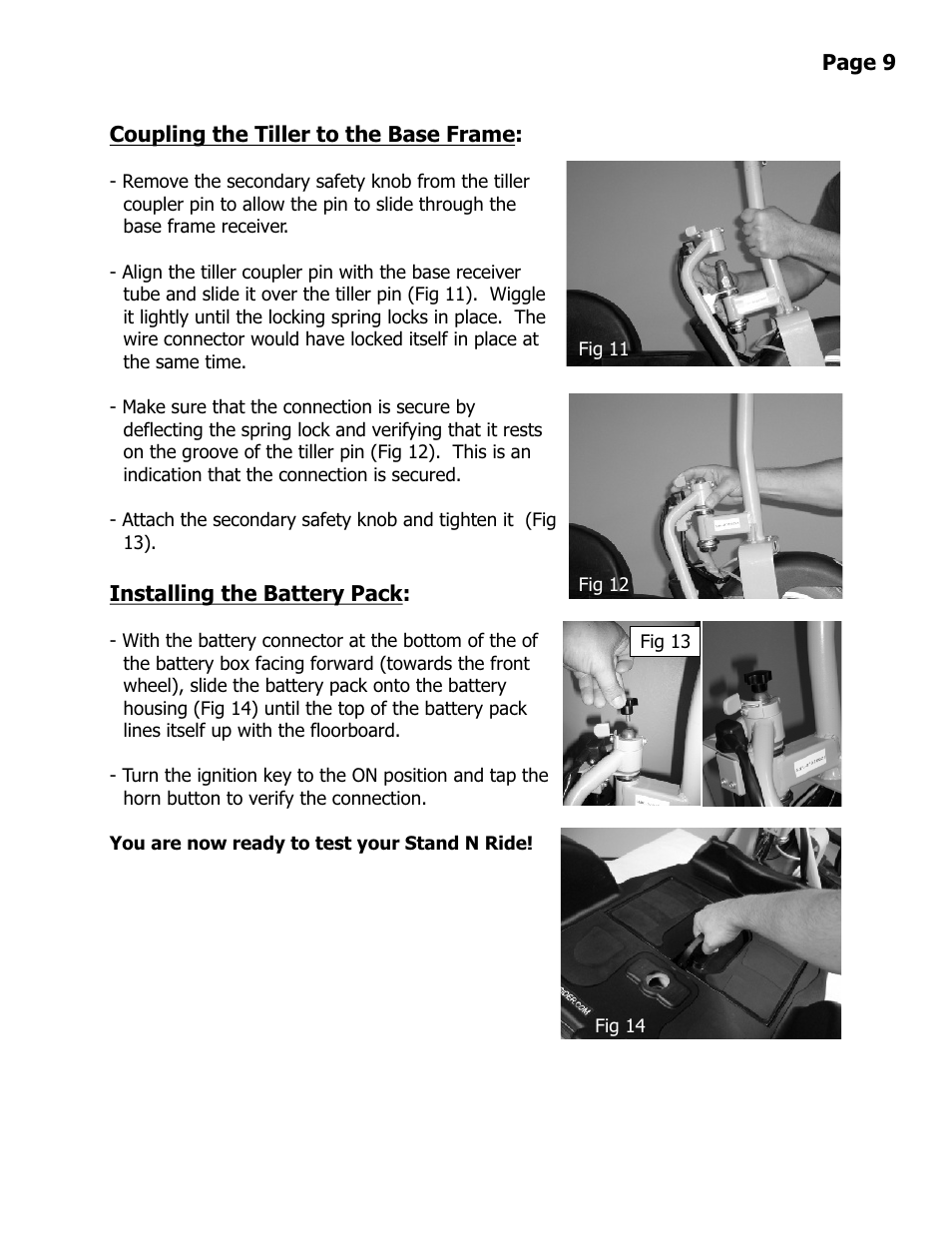 EV Rider Stand N Ride User Manual | Page 10 / 15