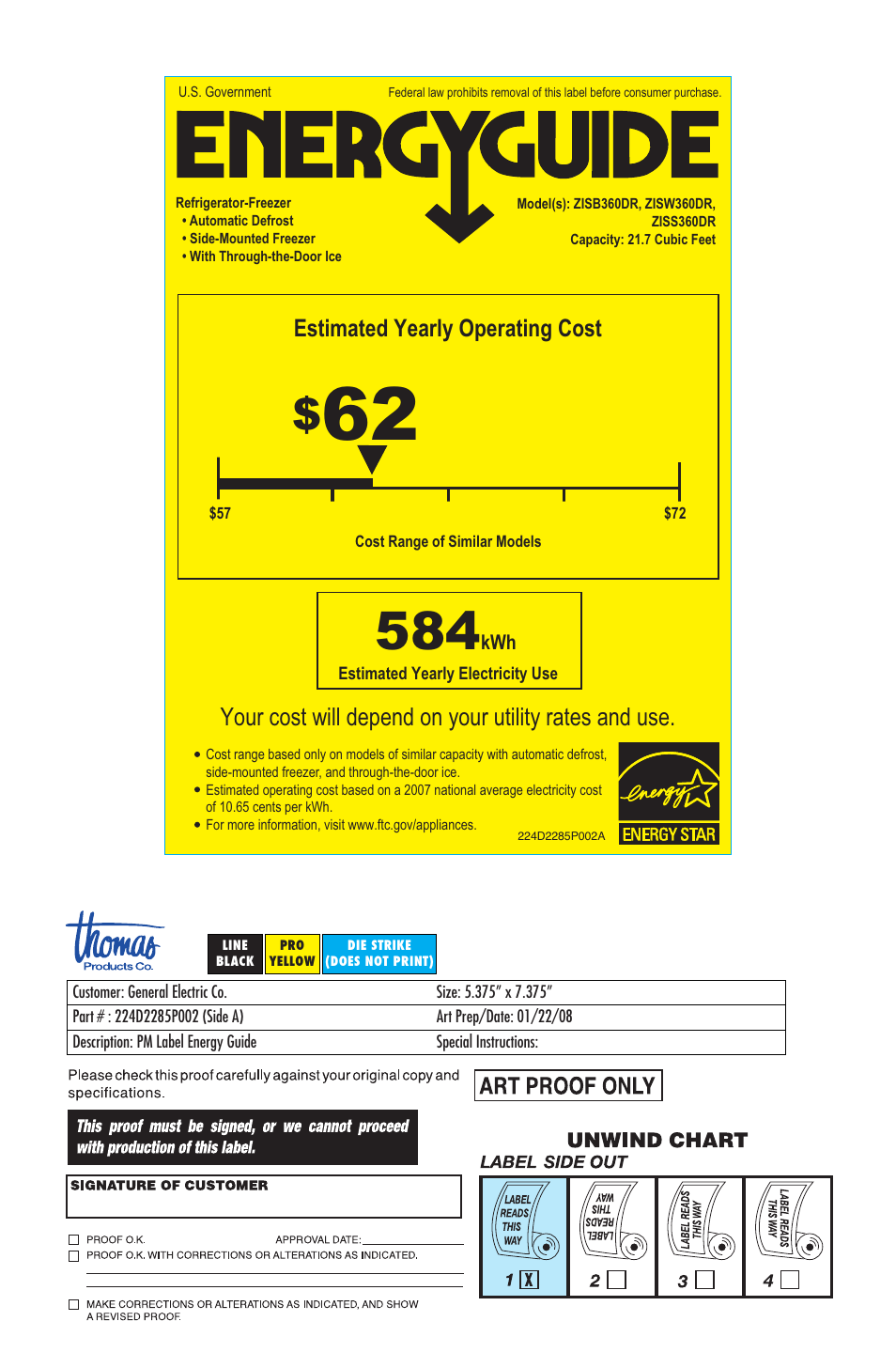 Energy Tech Laboratories ZISW360DR User Manual | 1 page