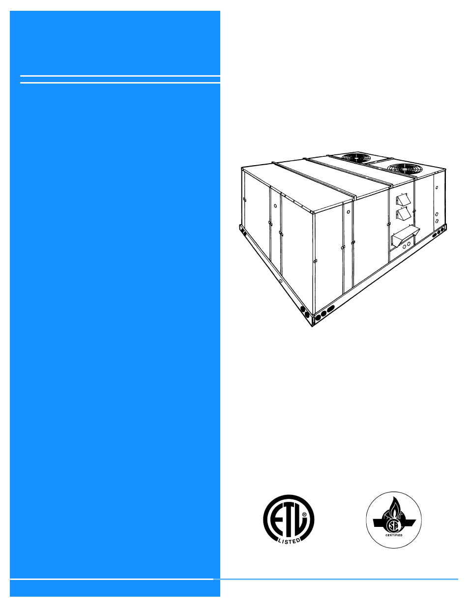 Energy Tech Laboratories DHG240 User Manual | 28 pages