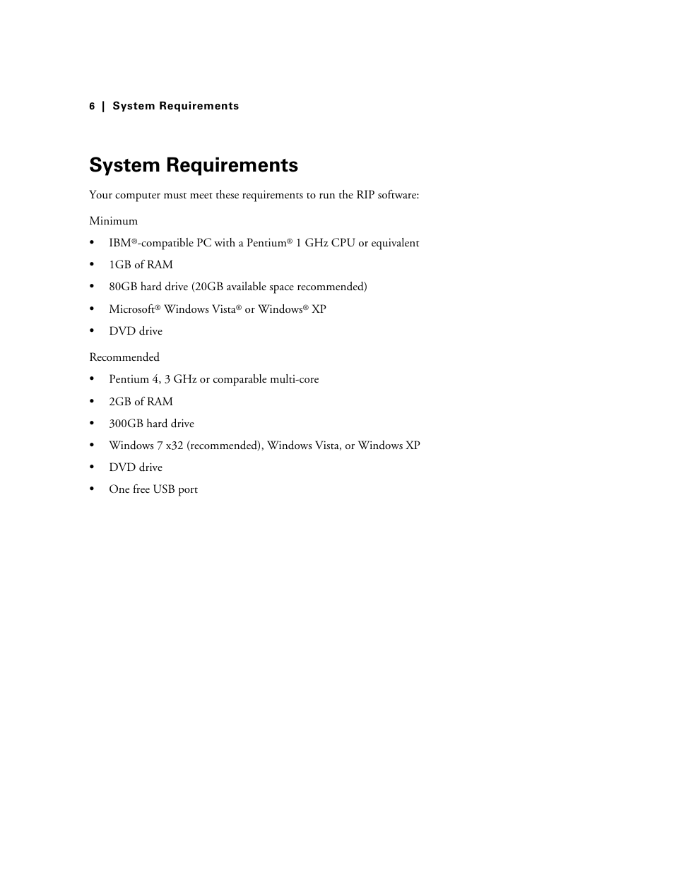 System requirements | Energy Tech Laboratories 7900CTP User Manual | Page 6 / 28
