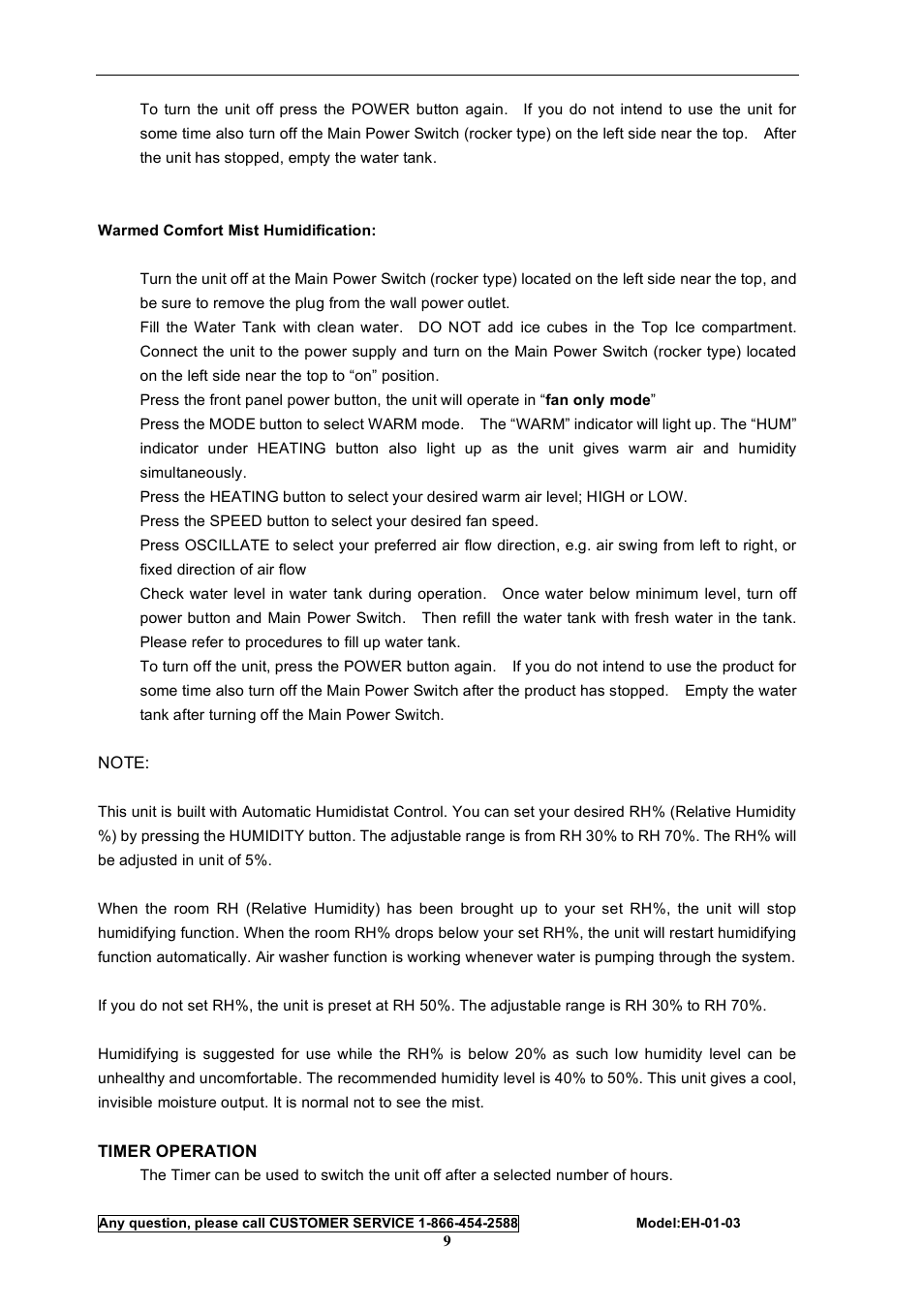 Energy Tech Laboratories EH-01-03 User Manual | Page 9 / 16