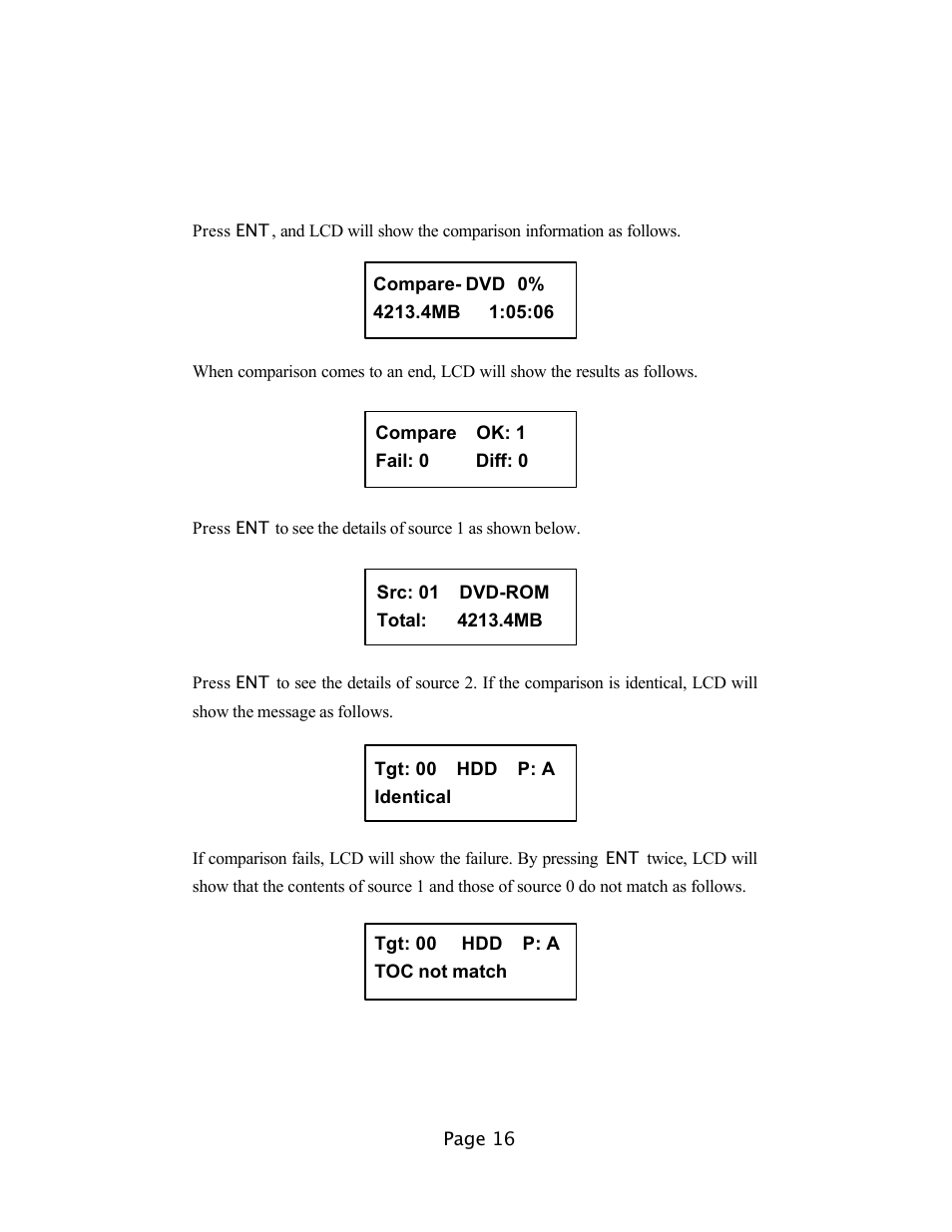 EZQuest DVD Duplication User Manual | Page 16 / 55