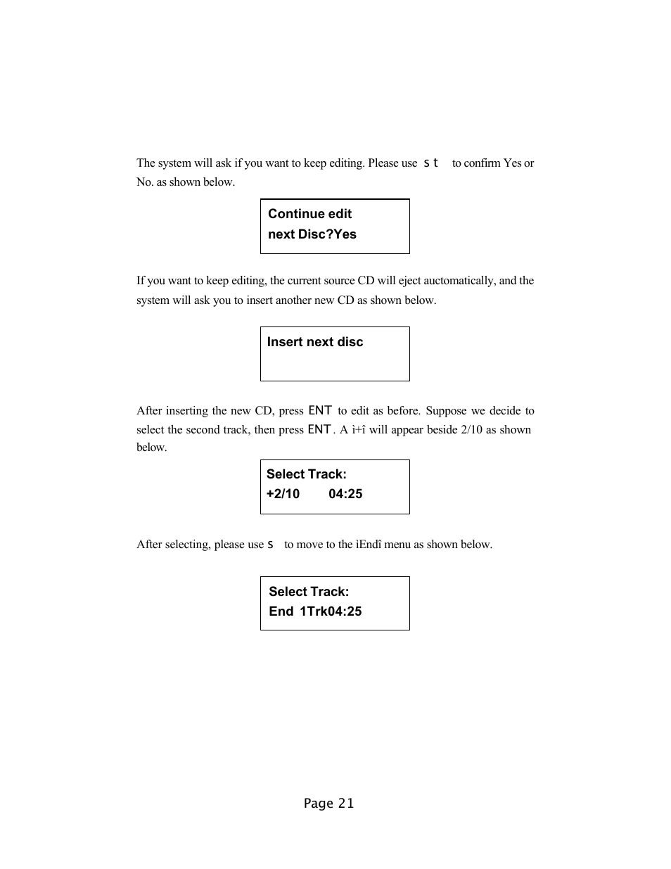 EZQuest DVD Duplication User Manual | Page 21 / 55