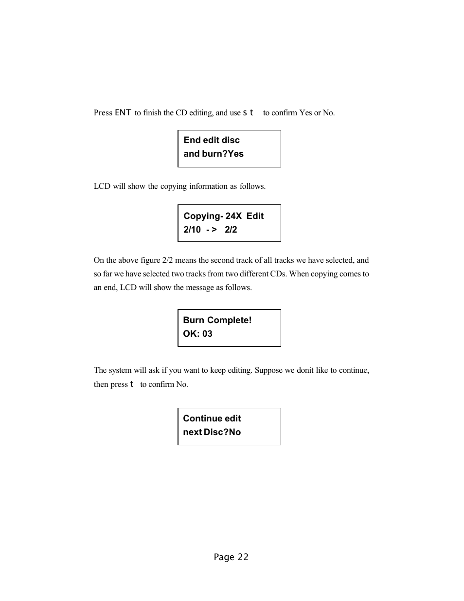 EZQuest DVD Duplication User Manual | Page 22 / 55