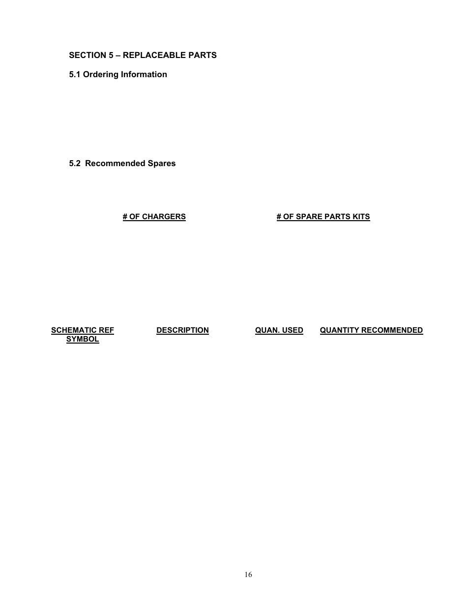 Exide Technologies Industrial Battery Charger S47-0079 User Manual | Page 16 / 20