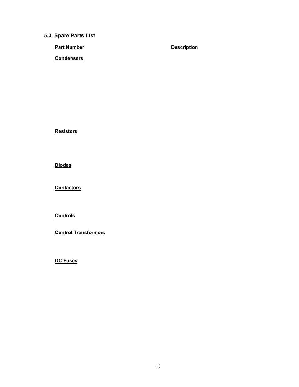 Exide Technologies Industrial Battery Charger S47-0079 User Manual | Page 17 / 20