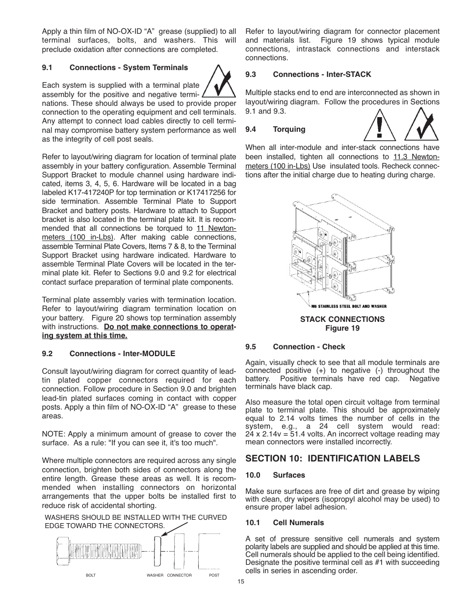 Exide Technologies PORTFOLIO PAR20 User Manual | Page 15 / 29