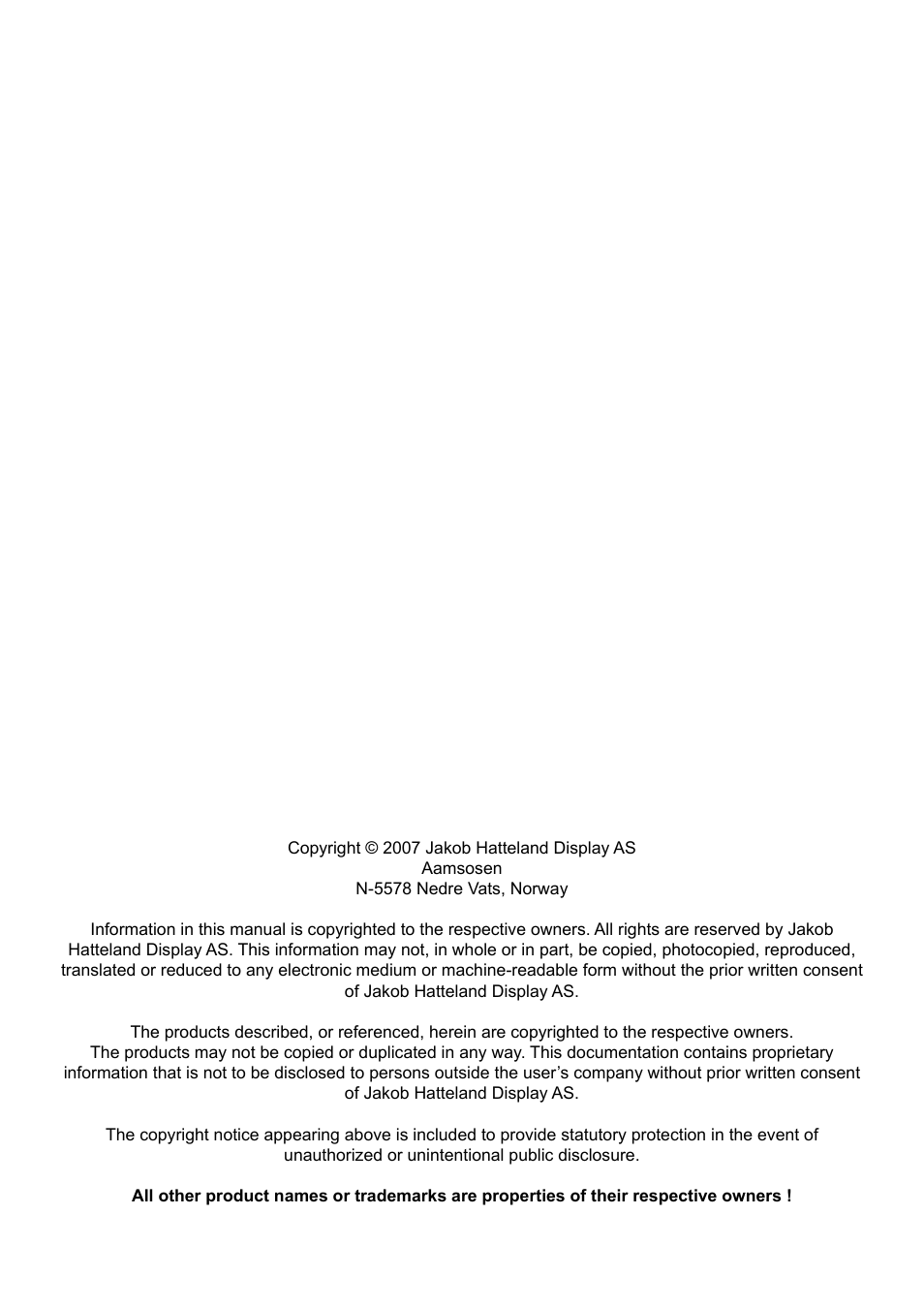 Elo TouchSystems JH 23T02 User Manual | Page 2 / 54