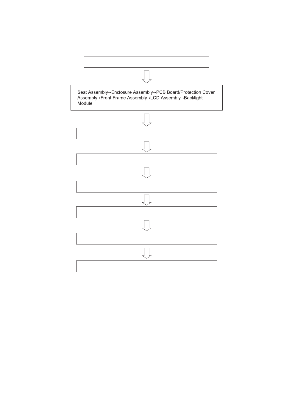 Recommended disassembly sequence | Elo TouchSystems 1000 User Manual | Page 39 / 40
