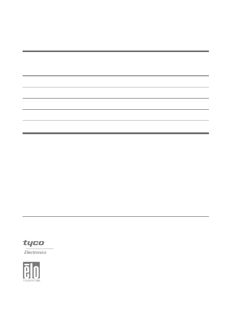 Check out elo’s web site | Elo TouchSystems 1000 User Manual | Page 40 / 40