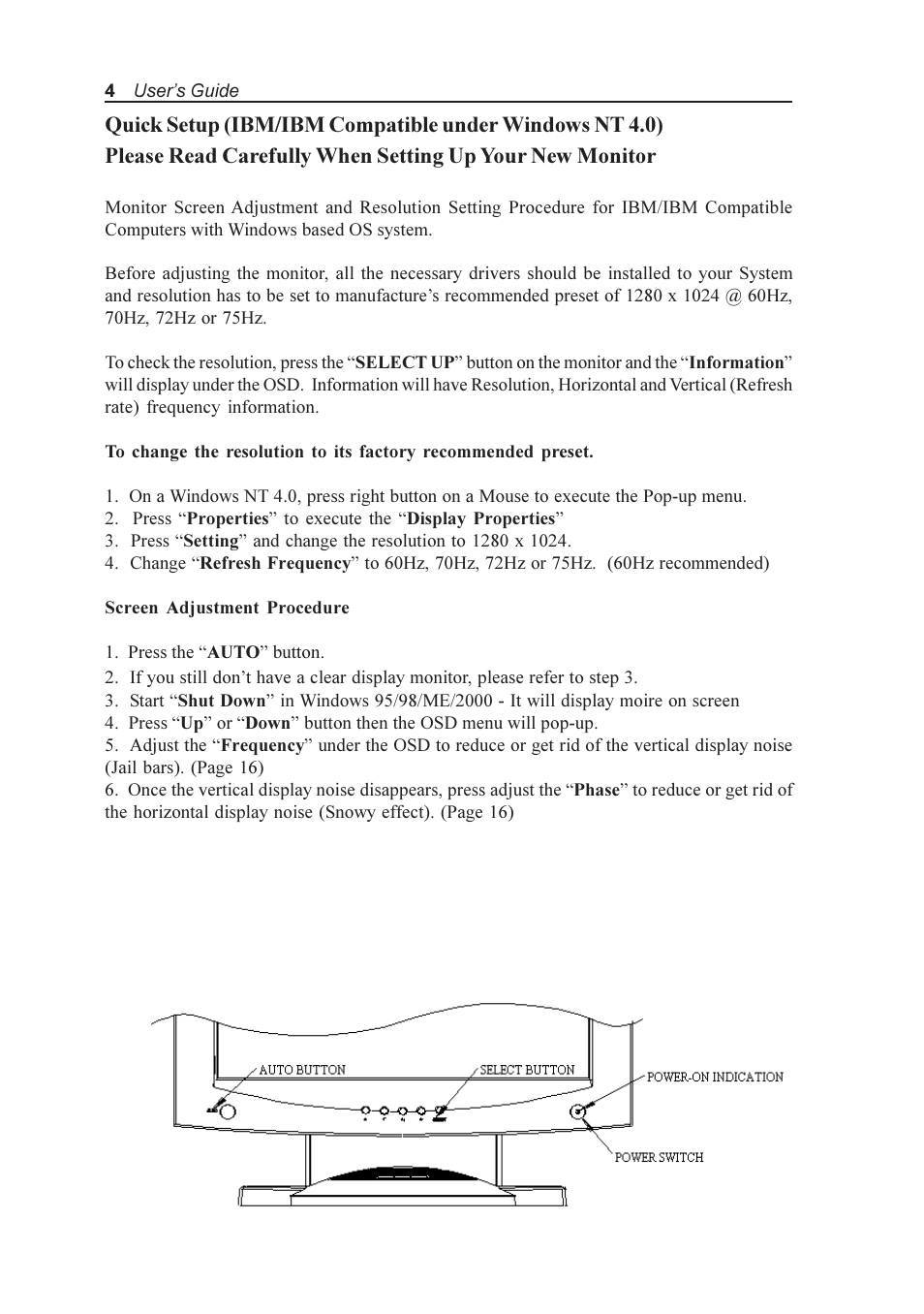 Elo TouchSystems AMM170TK User Manual | Page 4 / 37