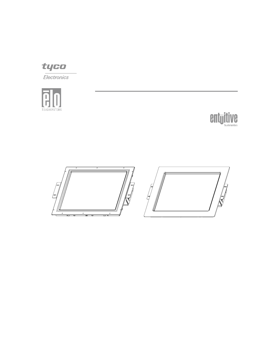 Elo TouchSystems 1767L Series User Manual | 54 pages