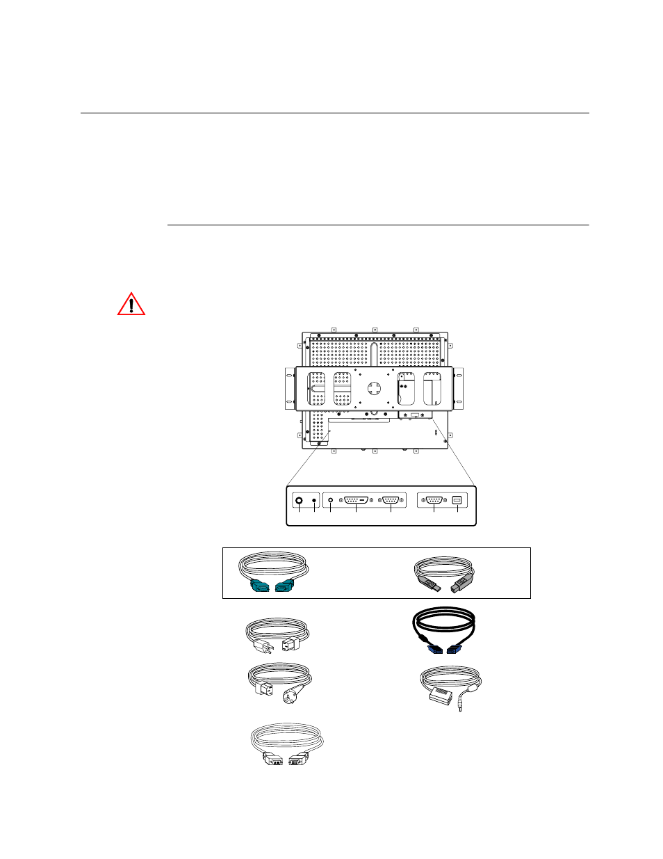 Touch interface connection, Serial or usb connection | Elo TouchSystems 1767L Series User Manual | Page 18 / 54