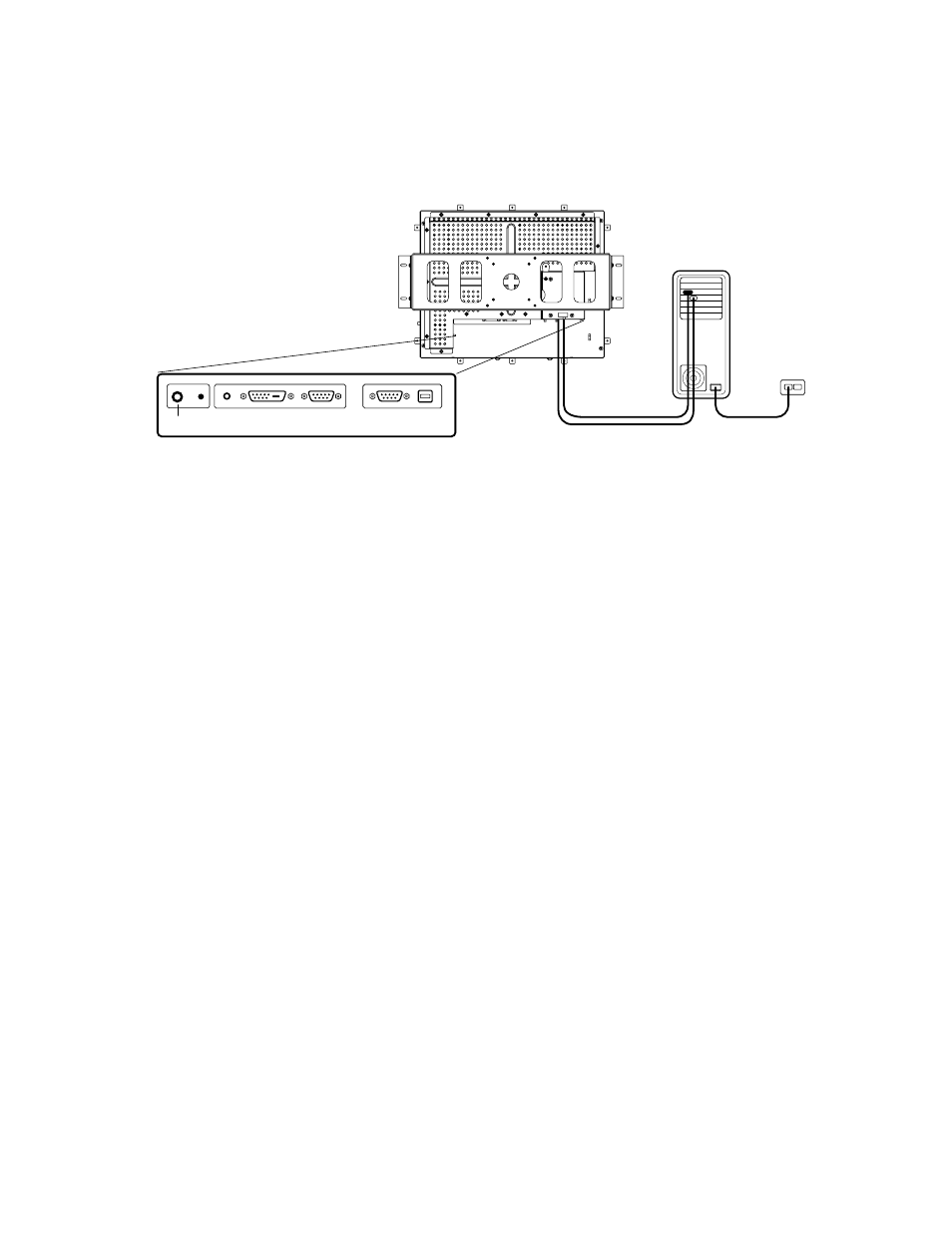 Step 3-connecting the osd remote cable | Elo TouchSystems 1767L Series User Manual | Page 21 / 54