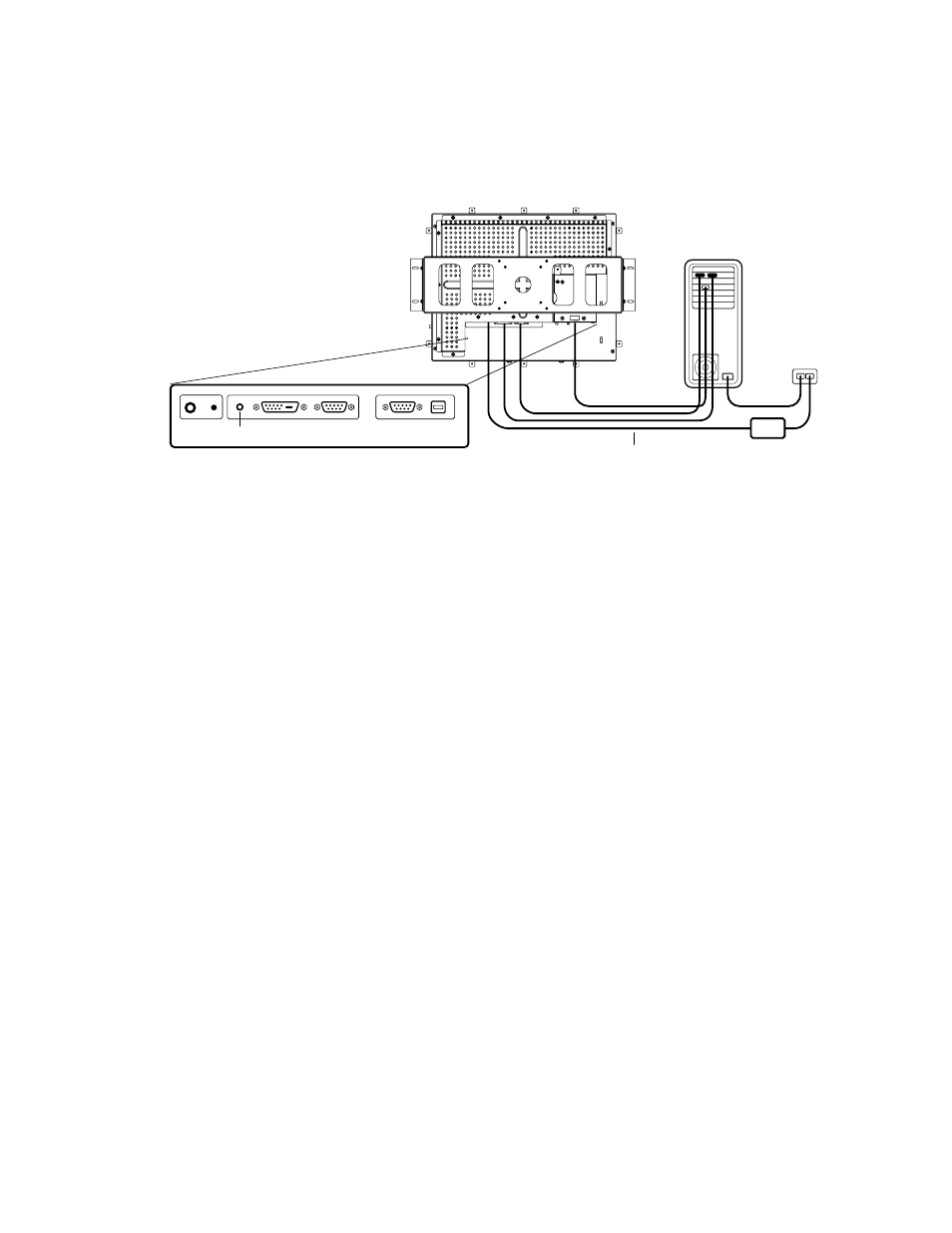 Step 4-connecting the power cable | Elo TouchSystems 1767L Series User Manual | Page 22 / 54