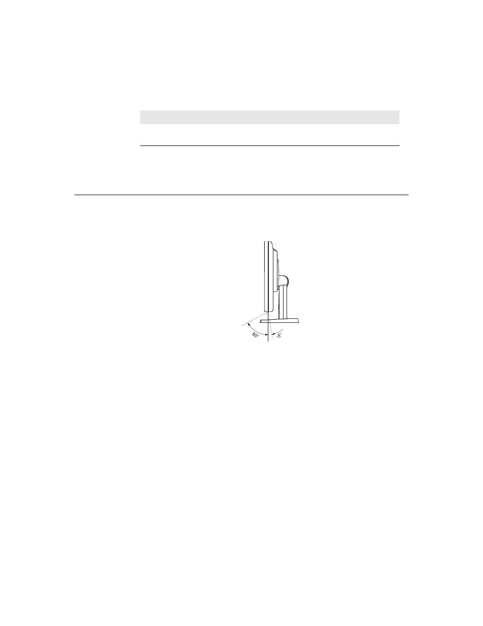 Display angle | Elo TouchSystems 1224L User Manual | Page 22 / 43