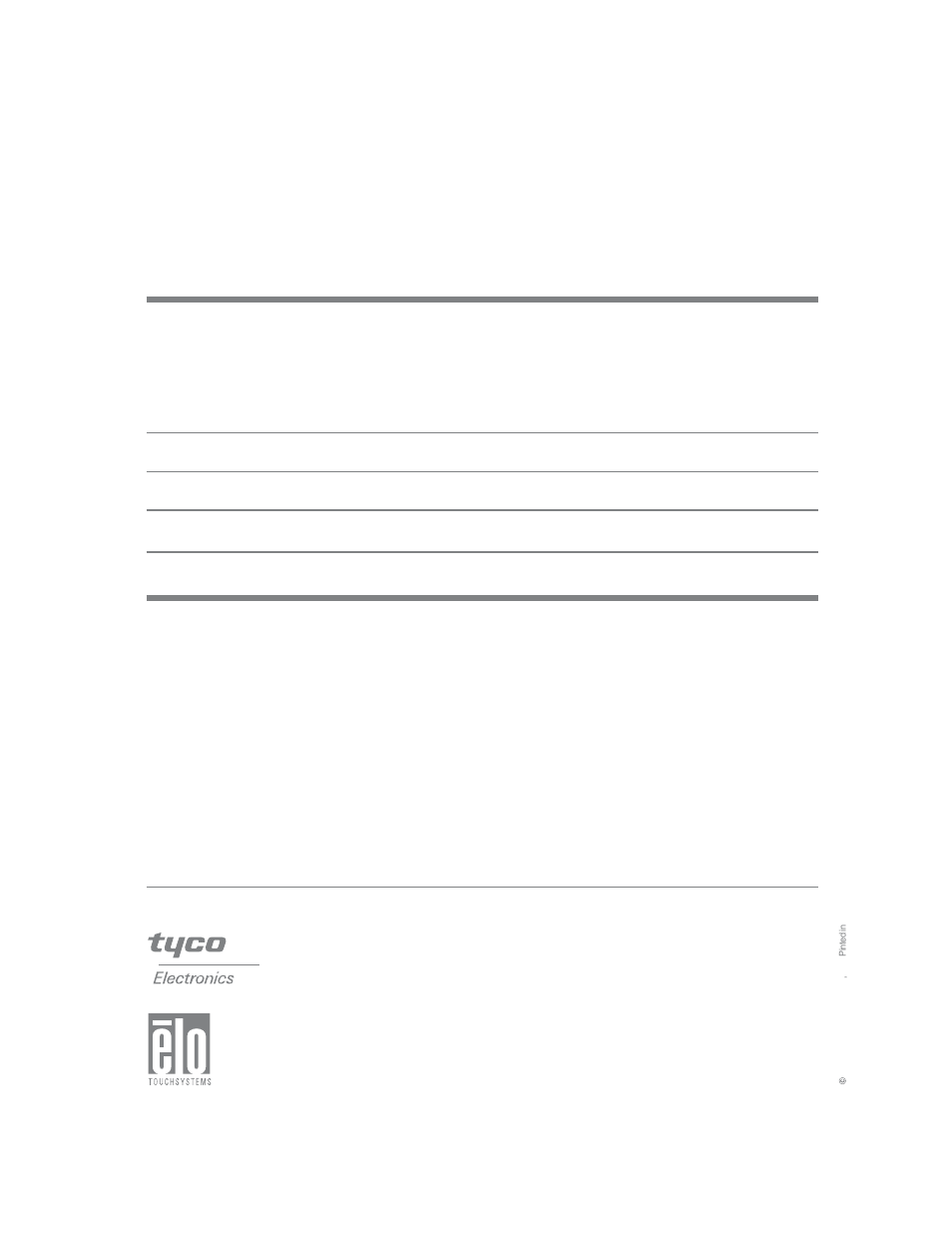 Check out elo's web site, Get the latest | Elo TouchSystems 1825L User Manual | Page 49 / 49