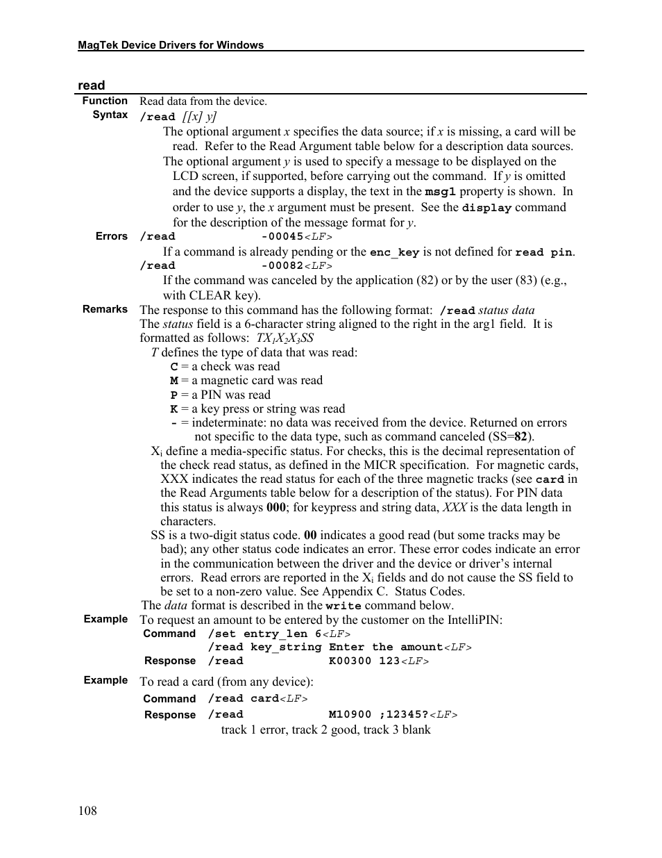 Read | Elo TouchSystems 1525L User Manual | Page 111 / 181