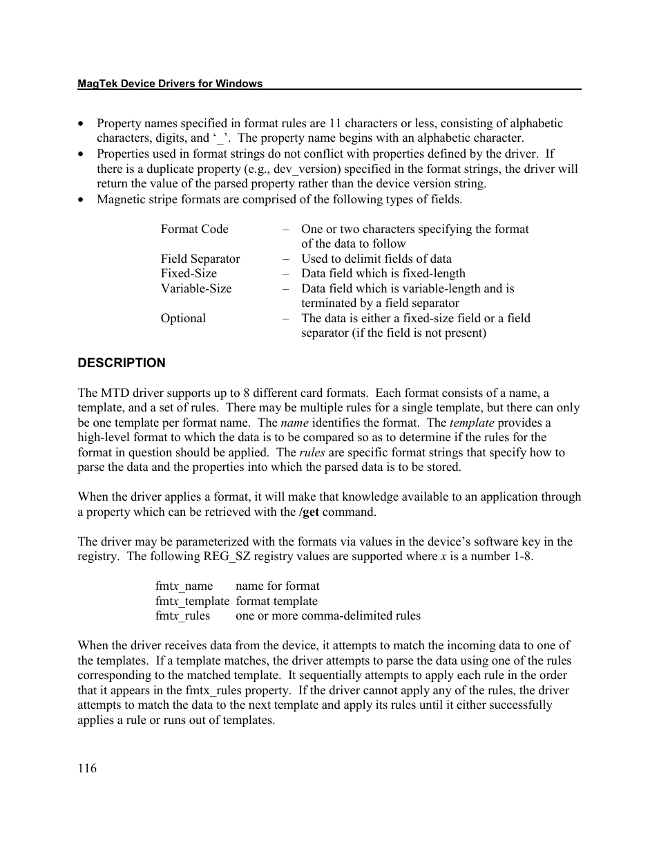 Description | Elo TouchSystems 1525L User Manual | Page 119 / 181