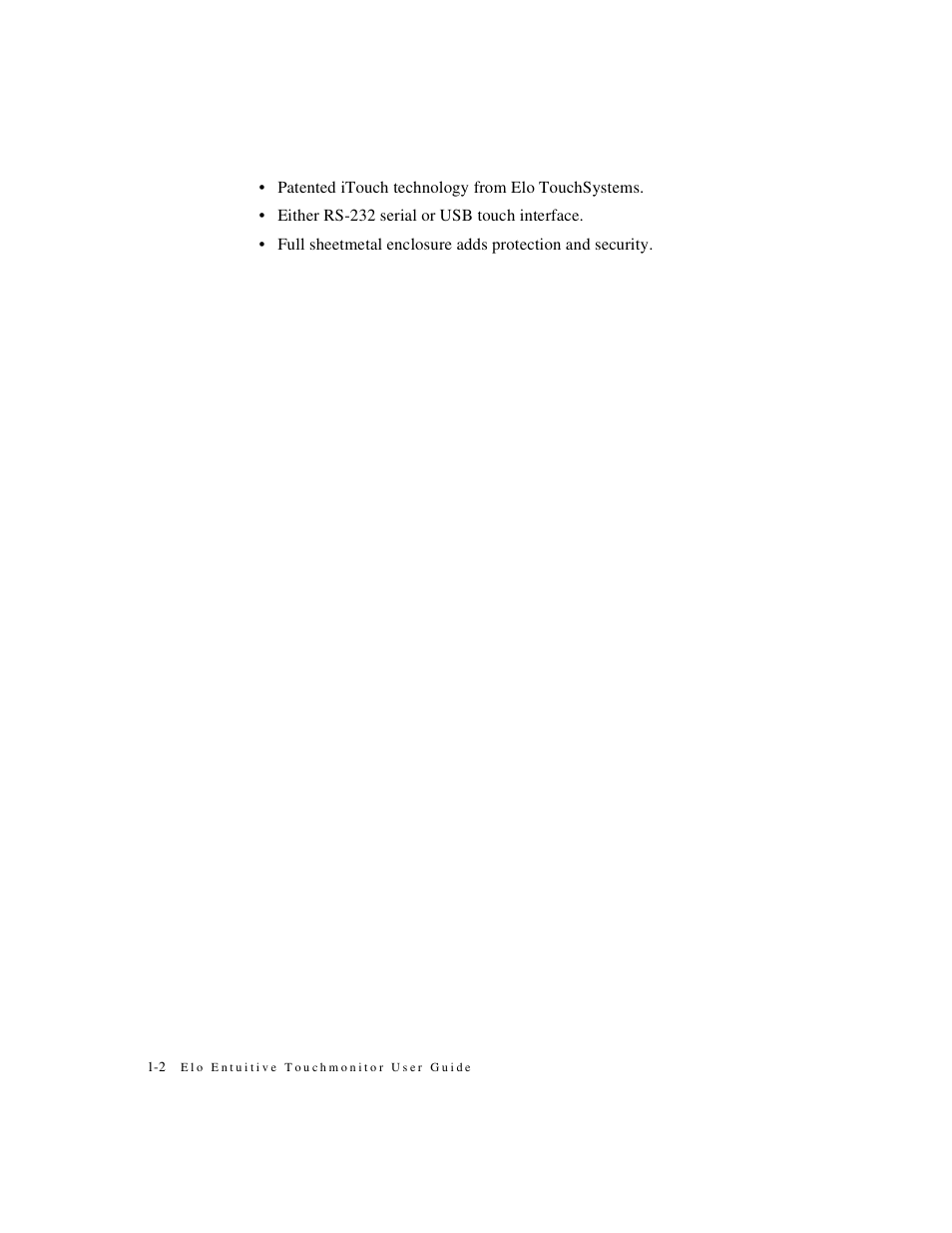 Elo TouchSystems ET1X45C-4SWE-1 User Manual | Page 6 / 39
