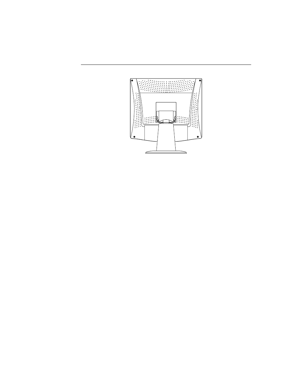 Rear view | Elo TouchSystems ET1724L-8SWB-1-NL User Manual | Page 11 / 50