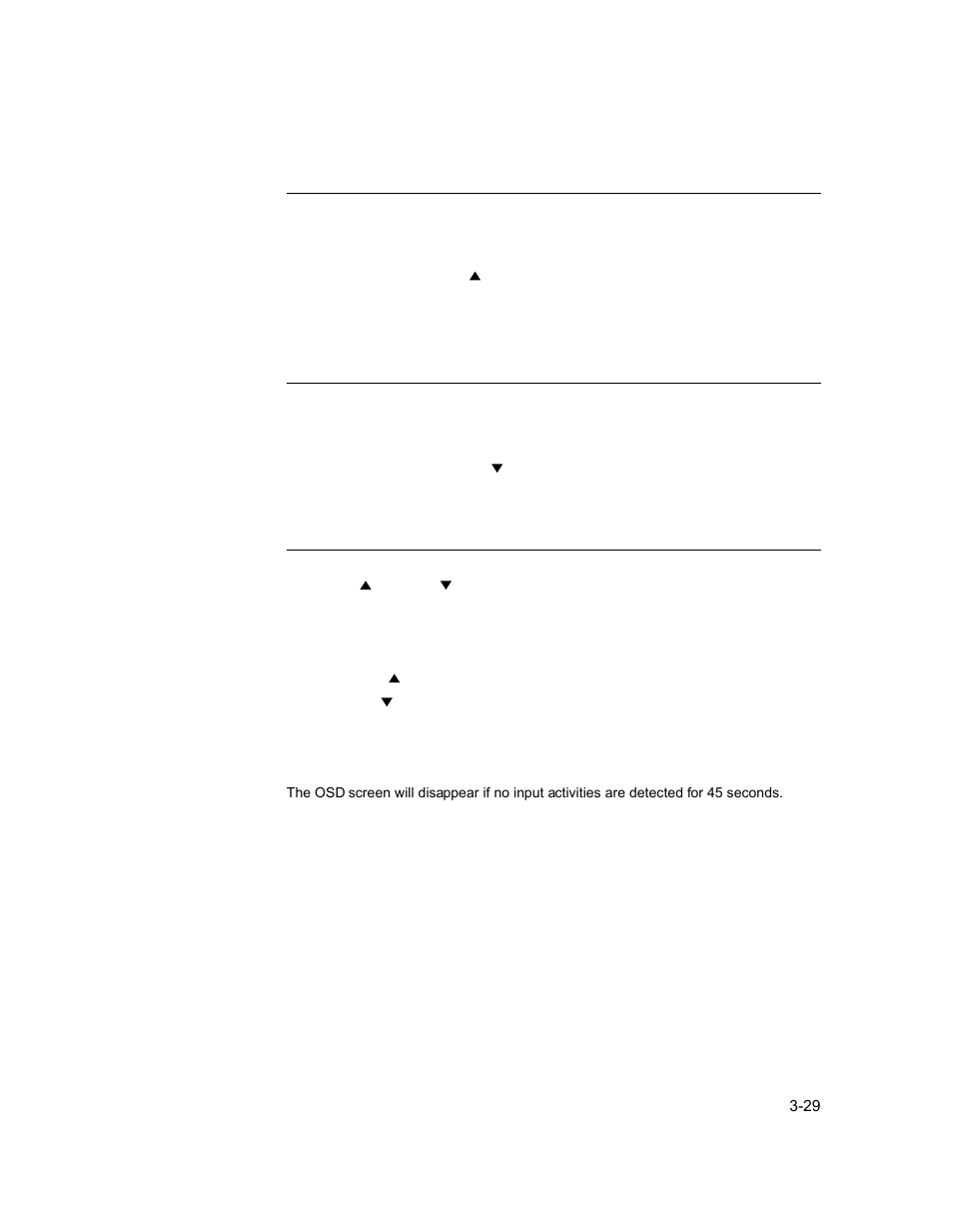Controls and adjustment | Elo TouchSystems Elo Entuitive 3000 Series 1729L User Manual | Page 35 / 61