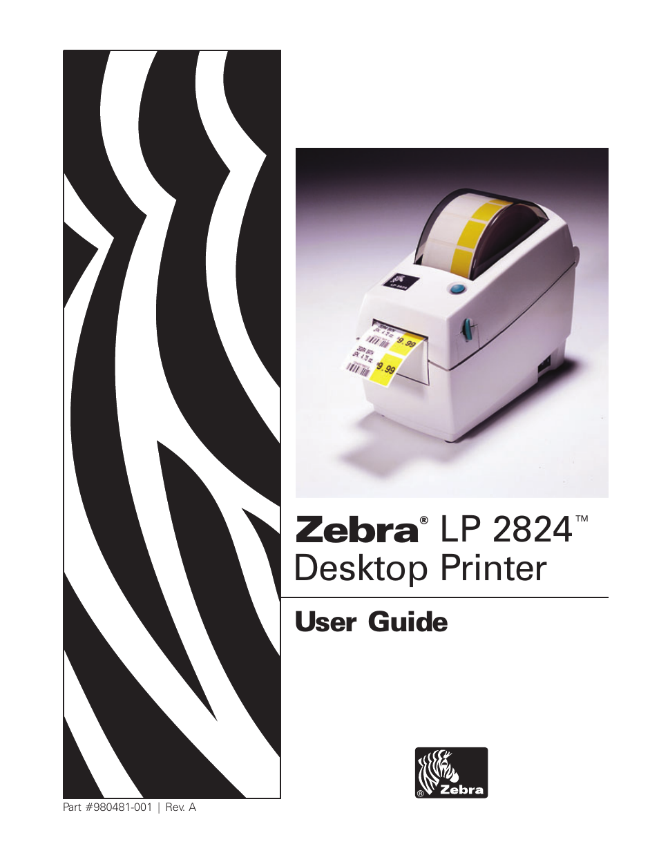 Zebra Technologies LP 2824 User Manual | 56 pages