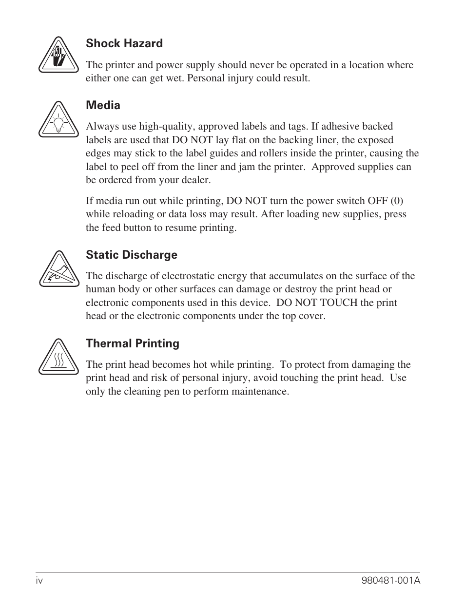Zebra Technologies LP 2824 User Manual | Page 4 / 56