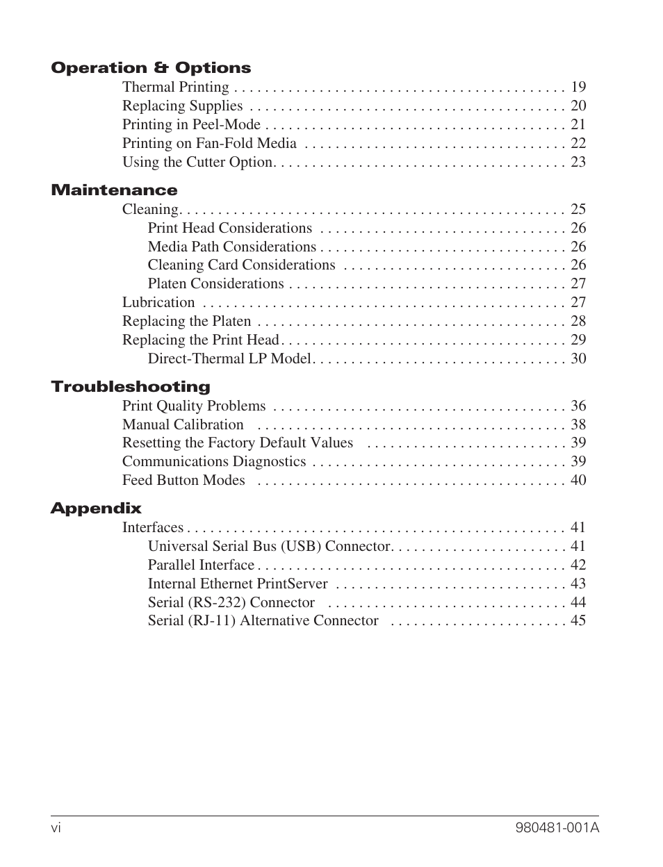 Zebra Technologies LP 2824 User Manual | Page 6 / 56