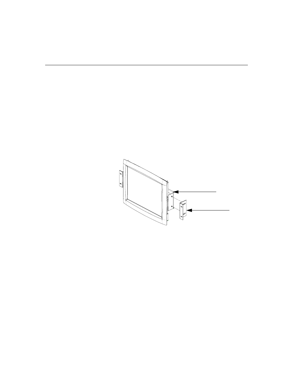 Attaching the l-brackets | Elo TouchSystems ET1547L-XXWC-X User Manual | Page 15 / 61