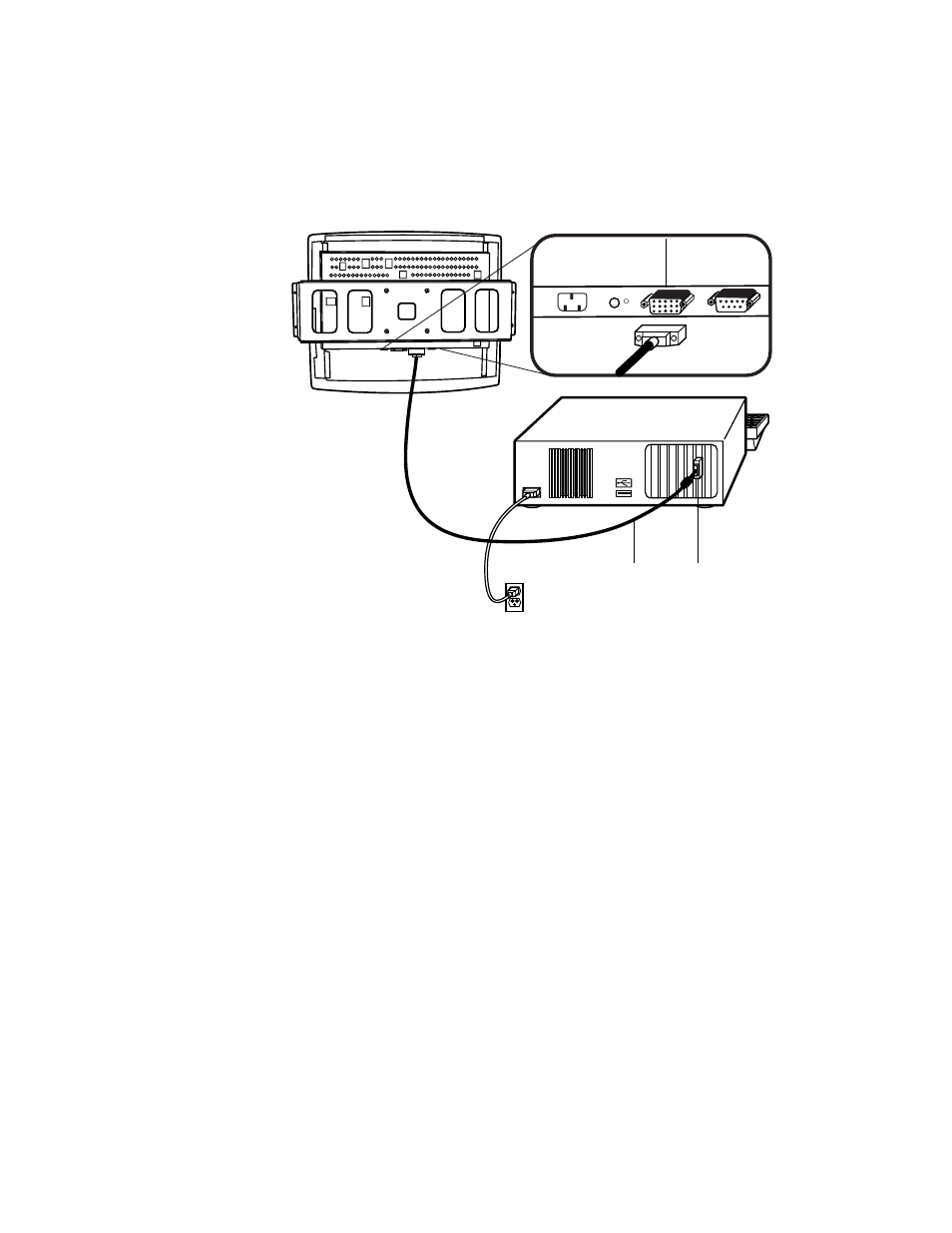 Connecting the video cable | Elo TouchSystems ET1547L-XXWC-X User Manual | Page 17 / 61