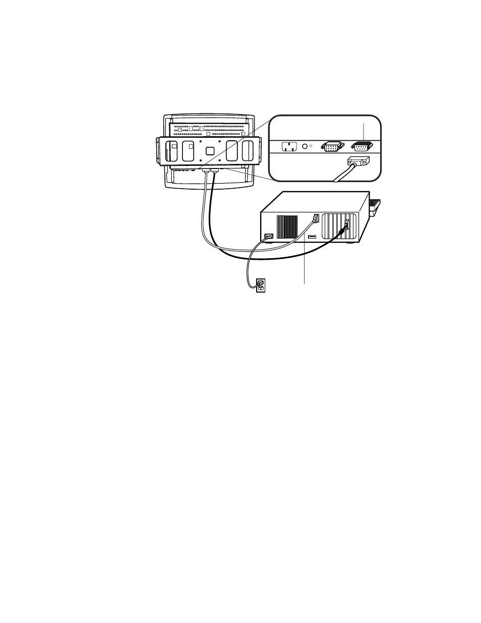 Connecting the serial touchscreen cable | Elo TouchSystems ET1547L-XXWC-X User Manual | Page 18 / 61